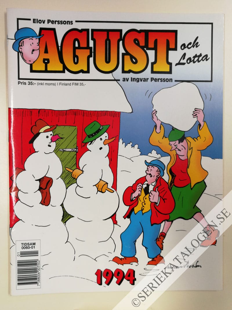 Framsida på Agust # (1994)
