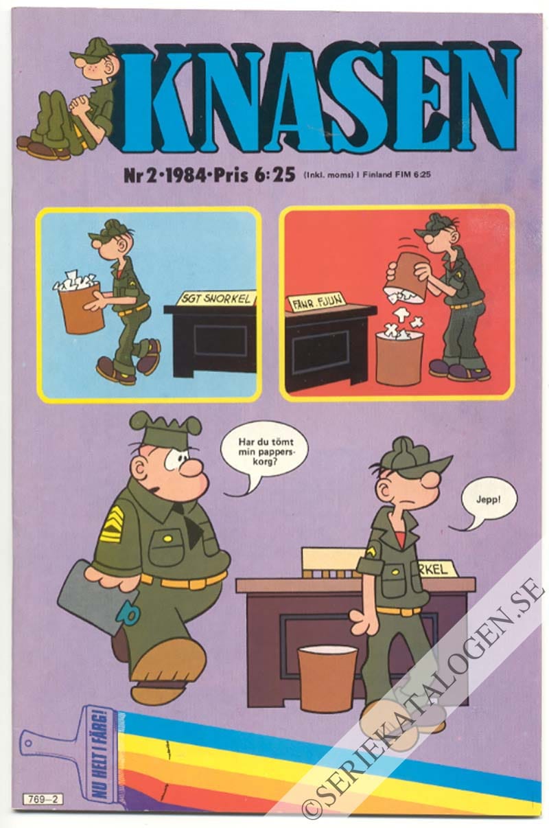 Framsida på Knasen #2 (1984)