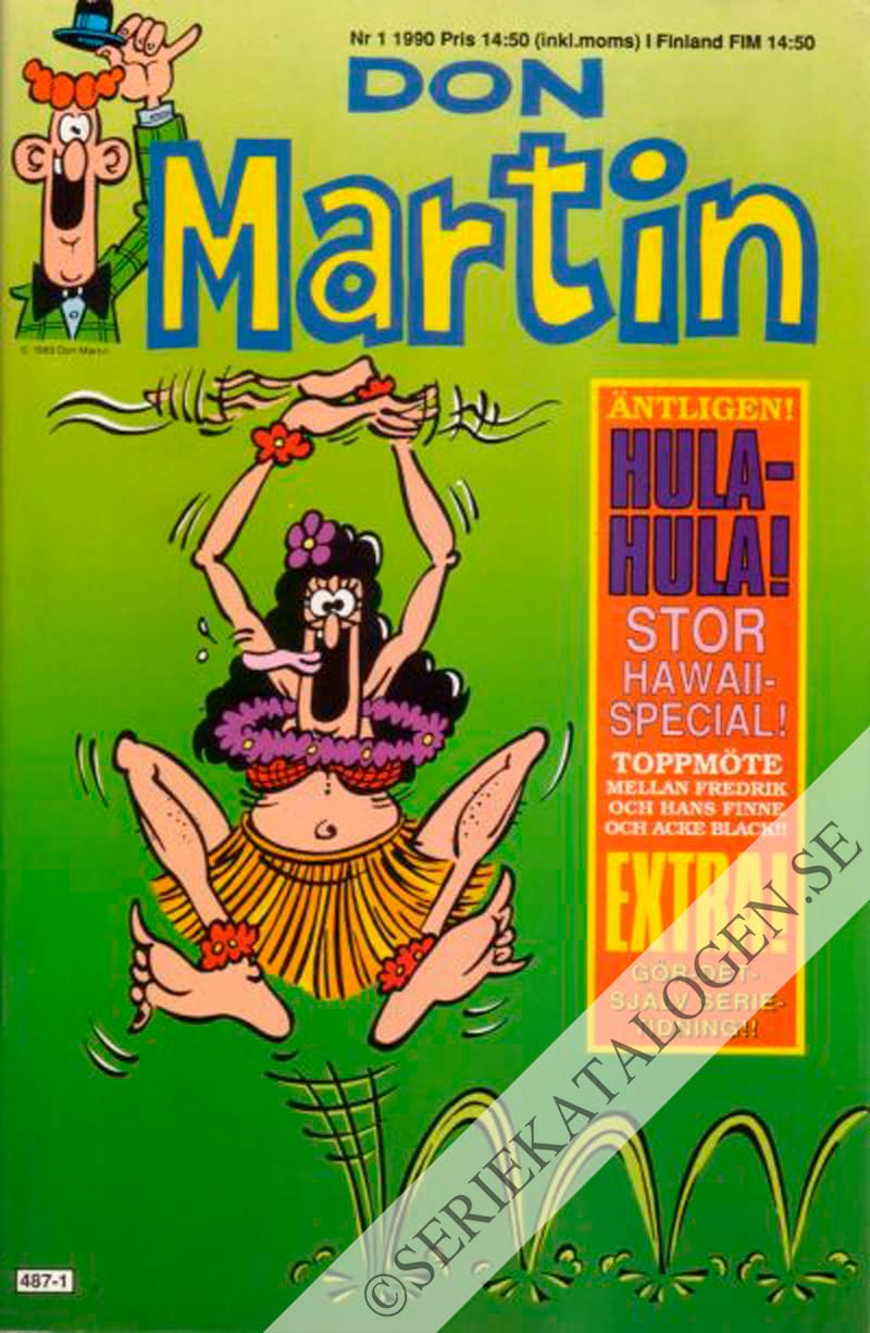 Framsida på Don Martin #1 (1990)