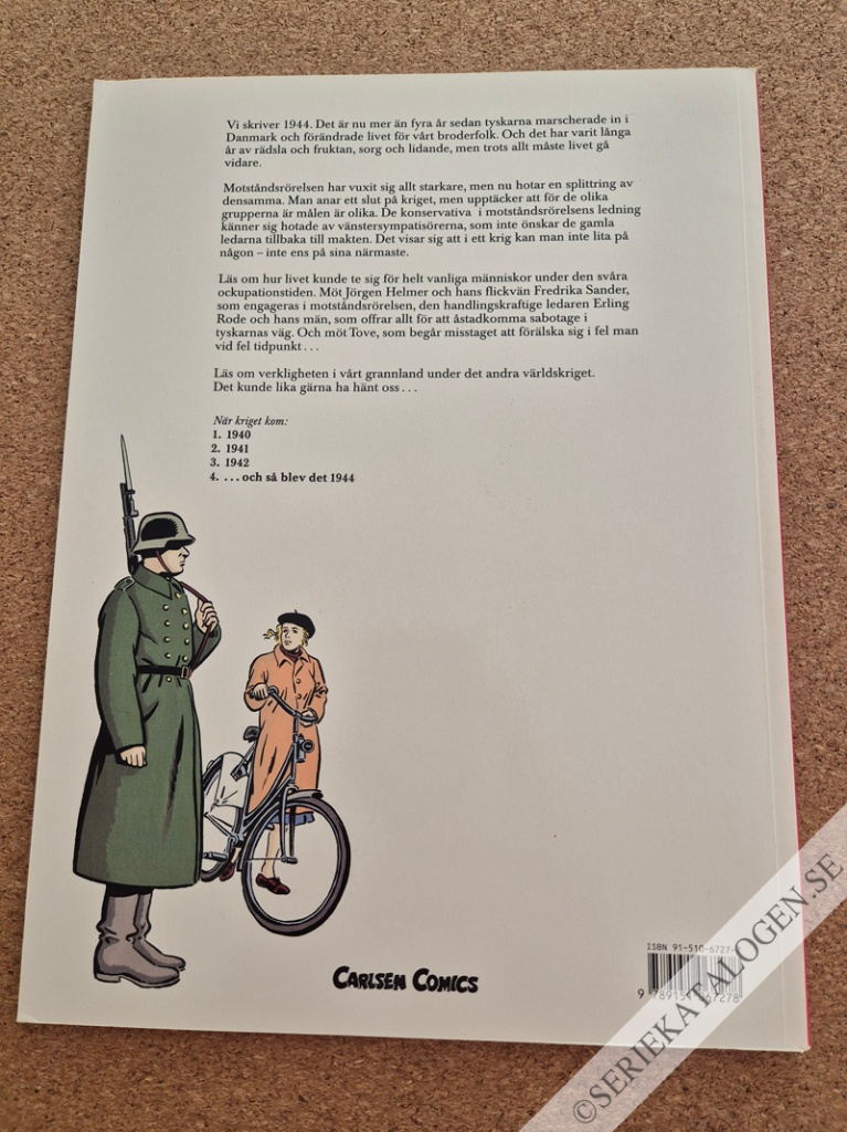 Baksida på ...och så blev det 1944 (1993)