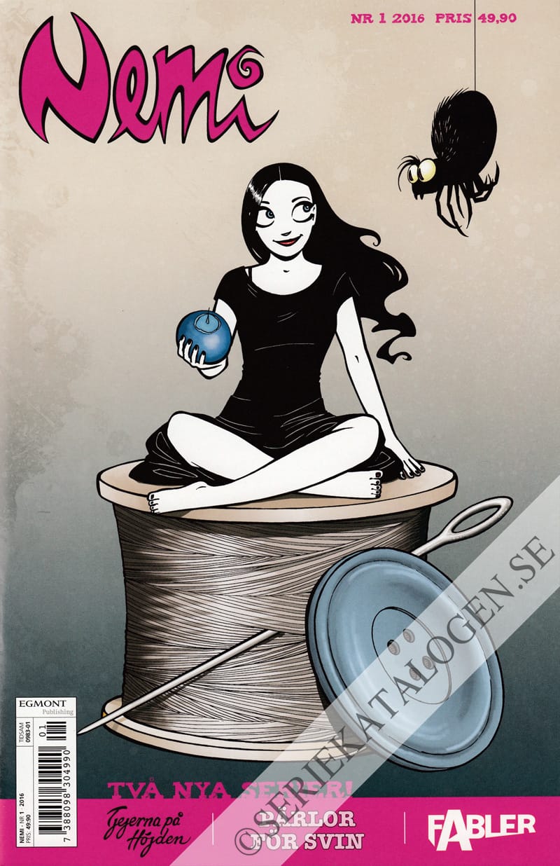 Framsida på Nemi #1 (2016)