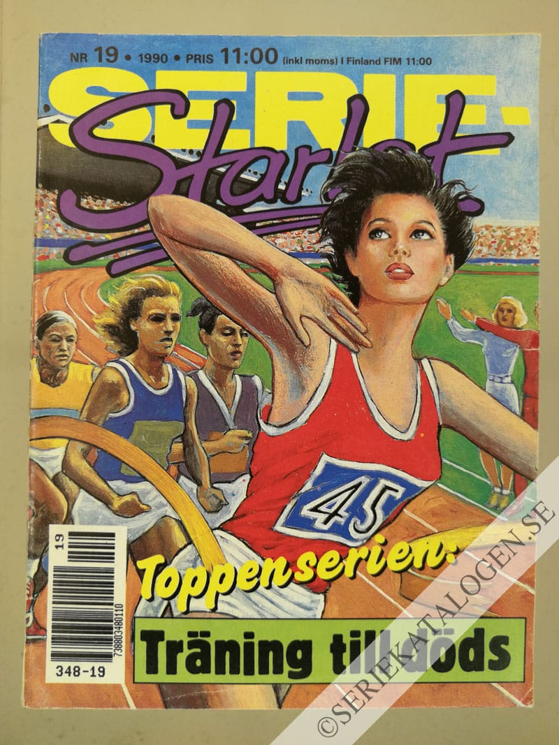 Framsida på Seriestarlet #19 (1990)