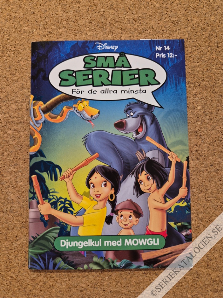 Framsida på Små serier #14 - Djungelkul med MOWGLI (2004)