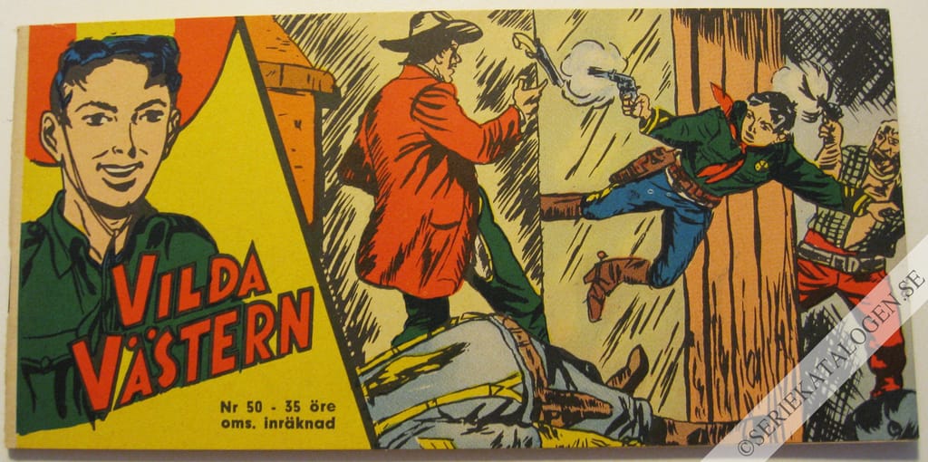 Framsida på Vilda Västern #50 (1962)
