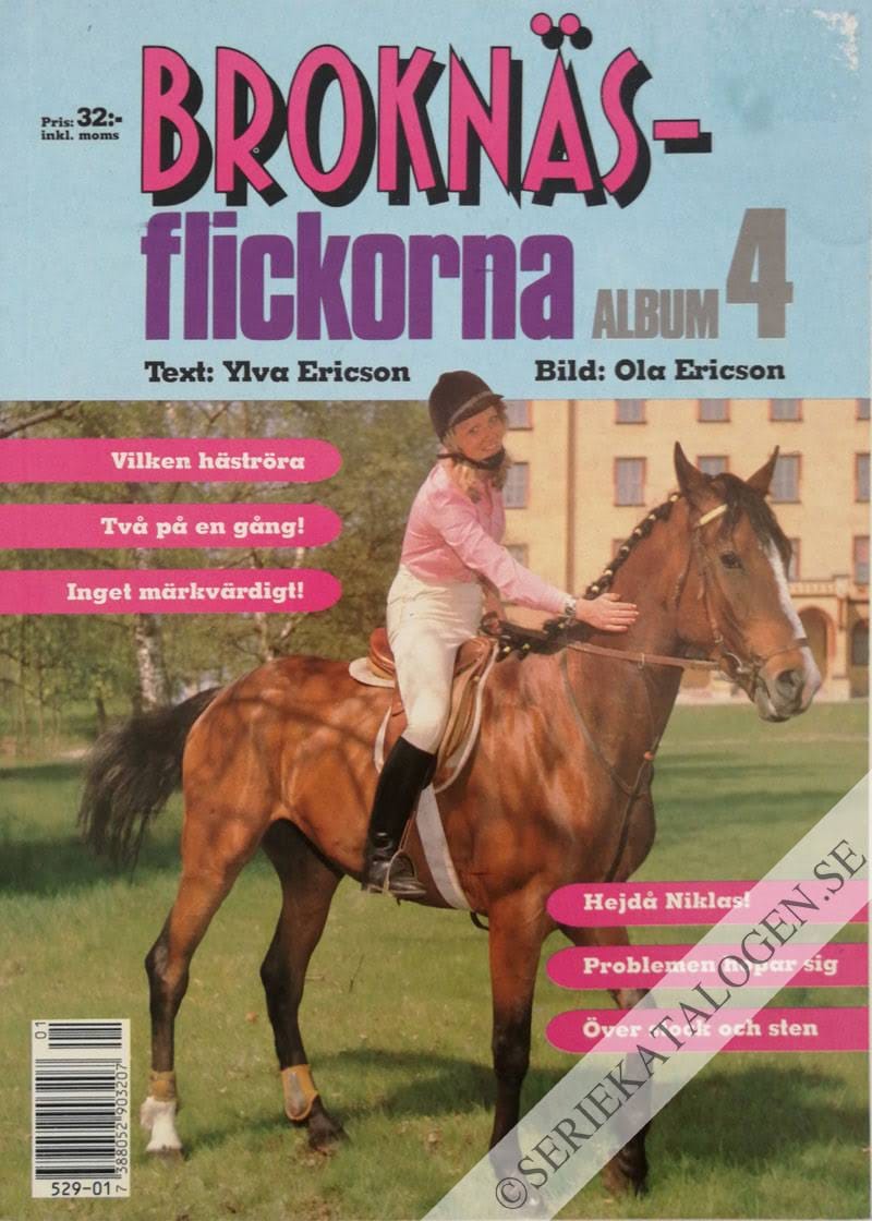 Framsida på Broknäsflickorna album #4 (1990)