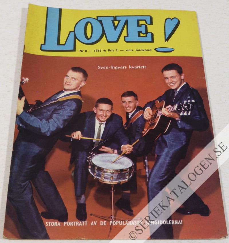 Framsida på Love! #8 (1962)