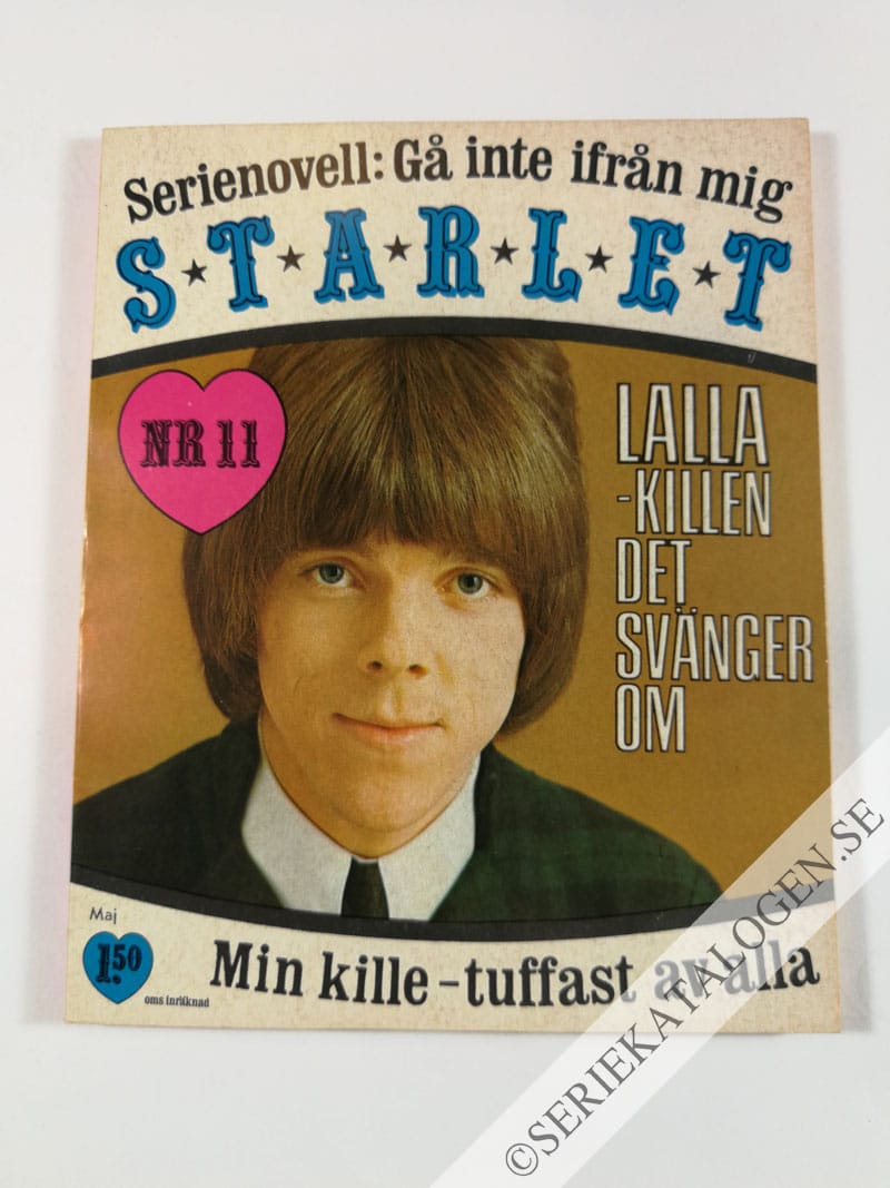 Framsida på Starlet #11 (1968)