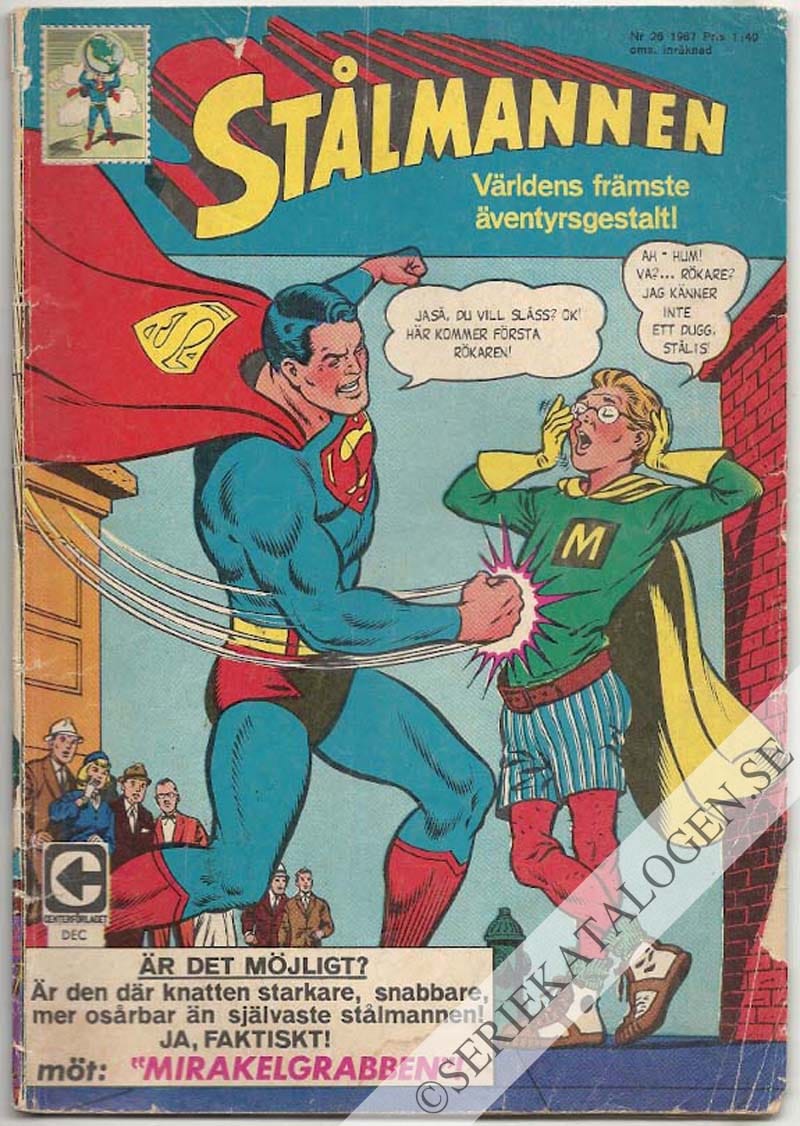 Framsida på Stålmannen #26 (1967)