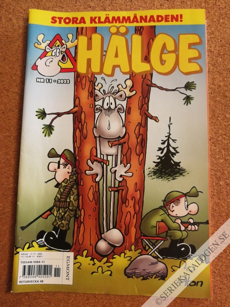 Framsida på Hälge #11 (2022)