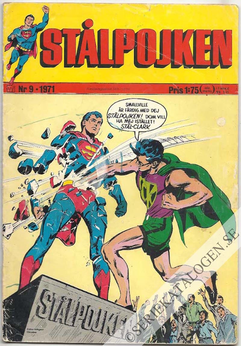 Framsida på Stålpojken #9 (1971)