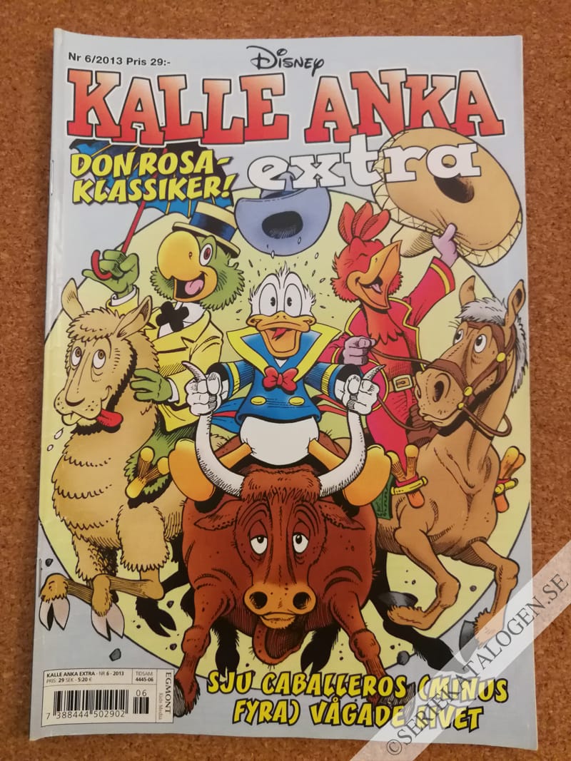 Framsida på Kalle Anka Extra #6 (2013)