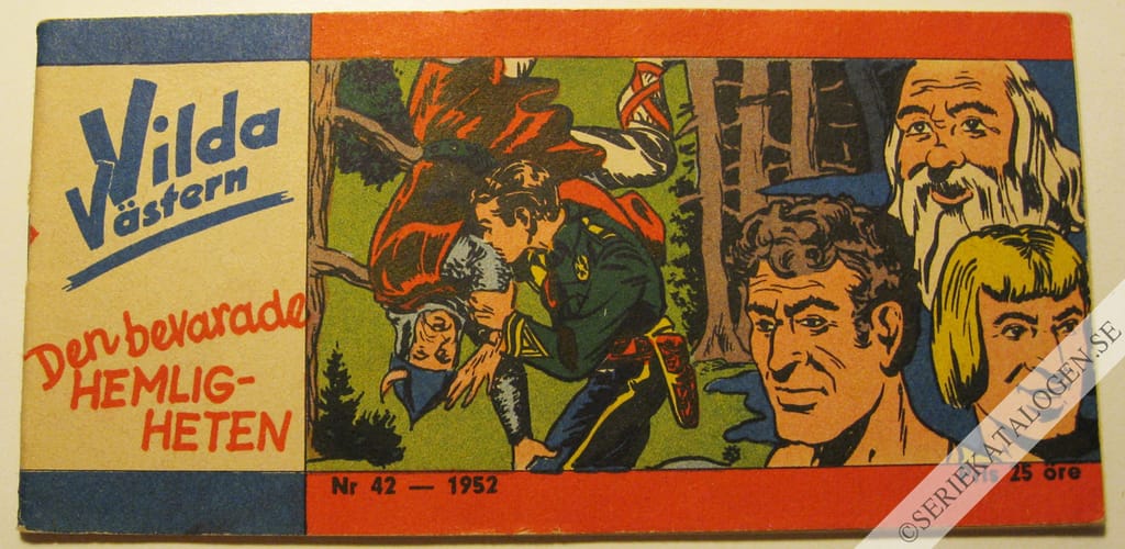 Framsida på Vilda Västern #42 (1952)
