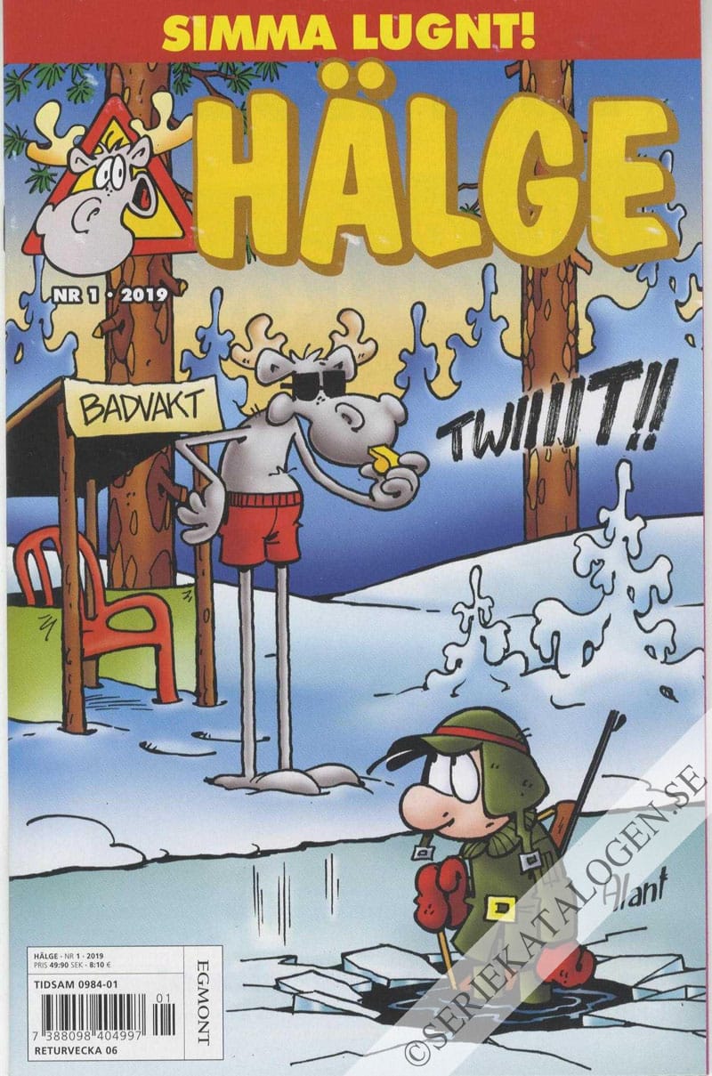Framsida på Hälge #1 (2019)