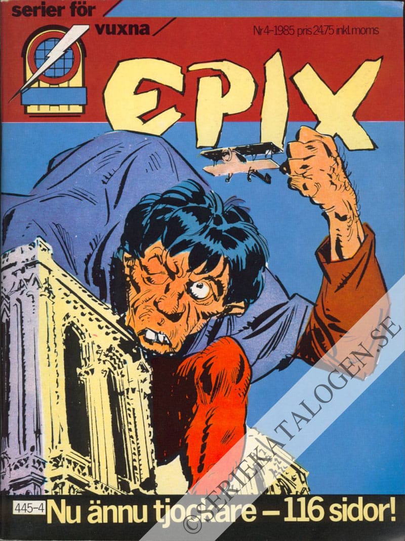 Framsida på Epix #4 (1985)