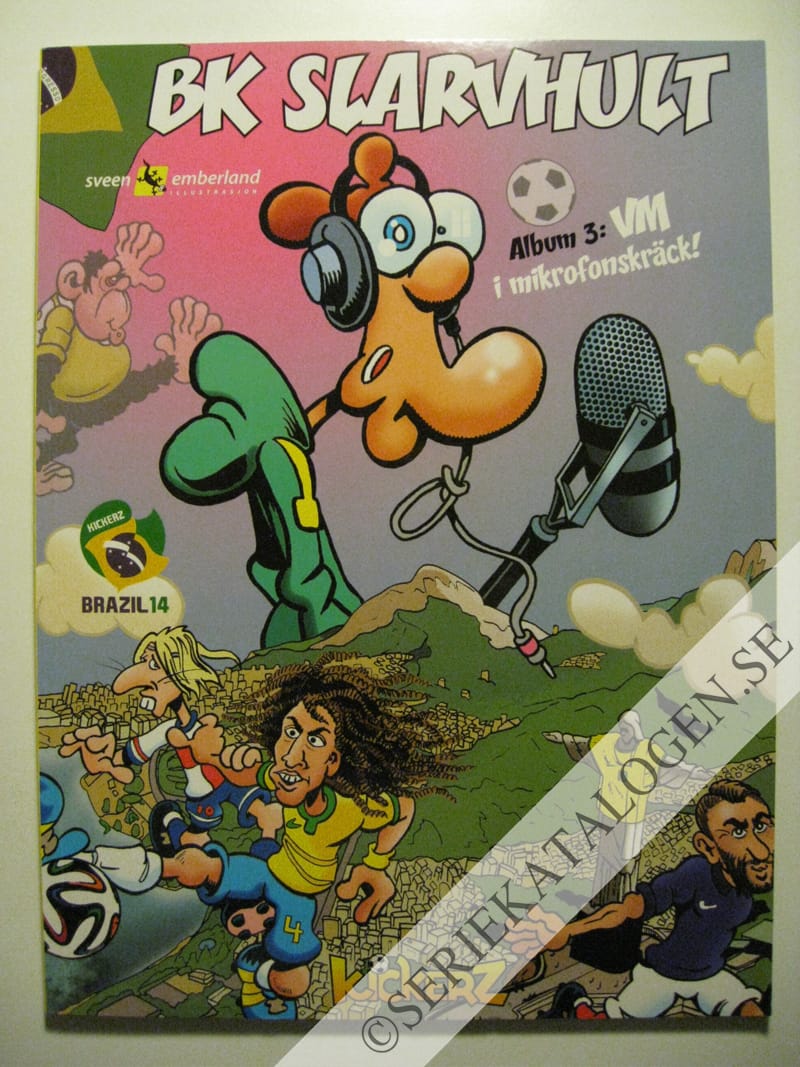Framsida på BK Slarvhult VM i mikrofonskräck! (2014)