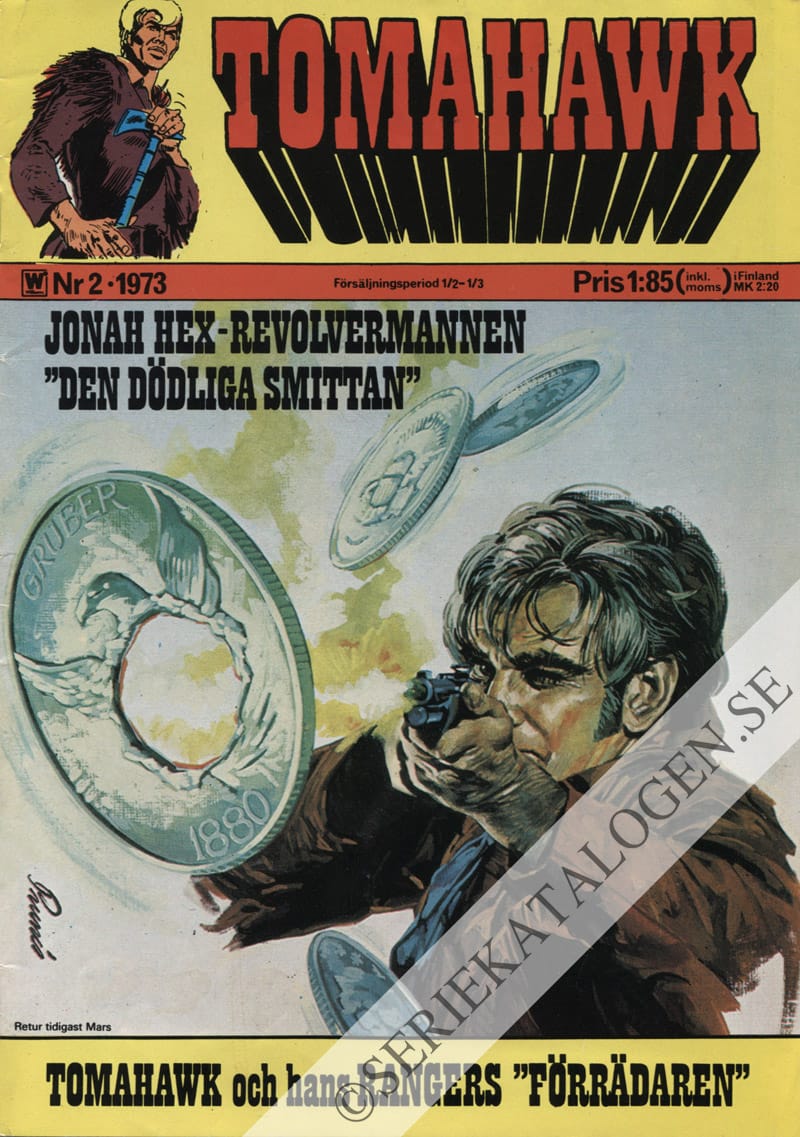 Framsida på Tomahawk #2 (1973)