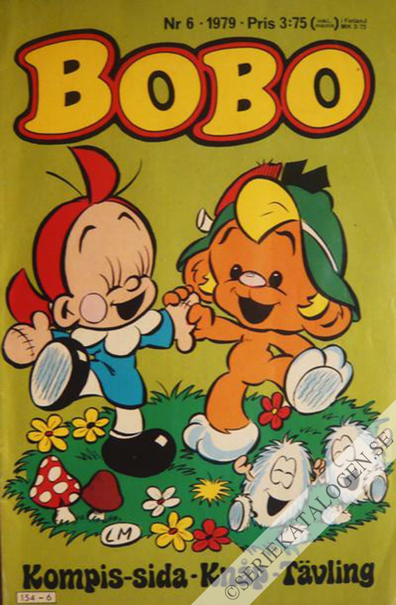 Framsida på Bobo #6 (1979)