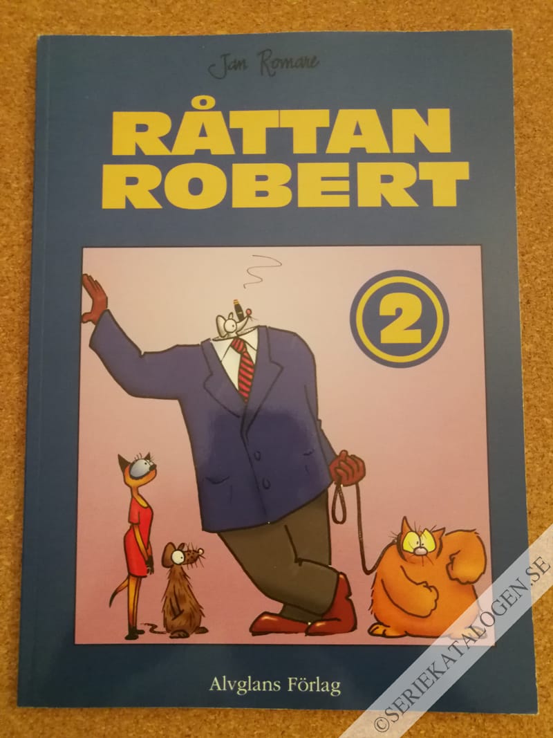 Framsida på Råttan Robert #2 (1996)