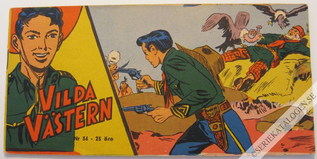 Framsida på Vilda Västern #36 (1959)