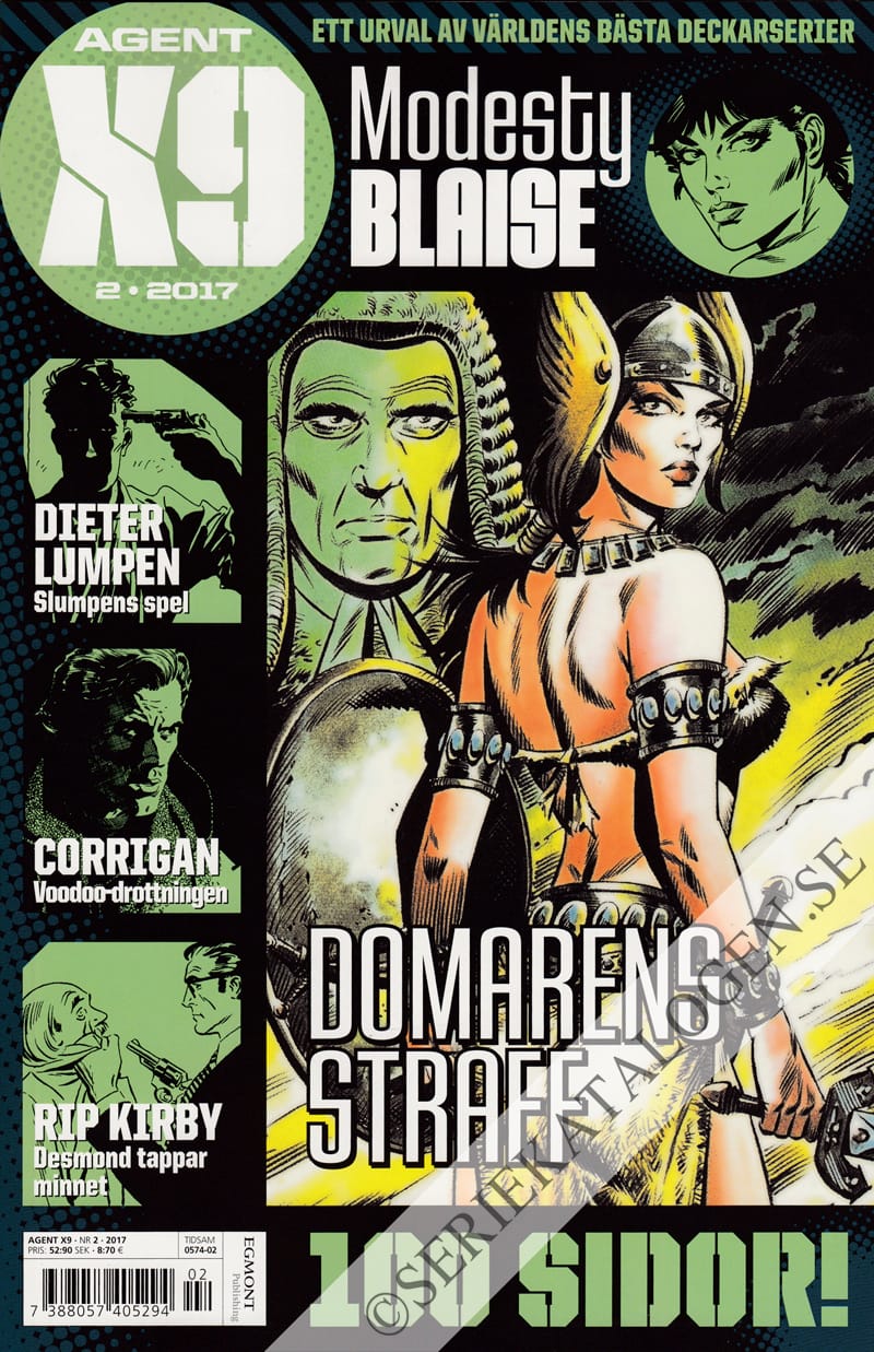 Framsida på Agent X9 #2 (2017)
