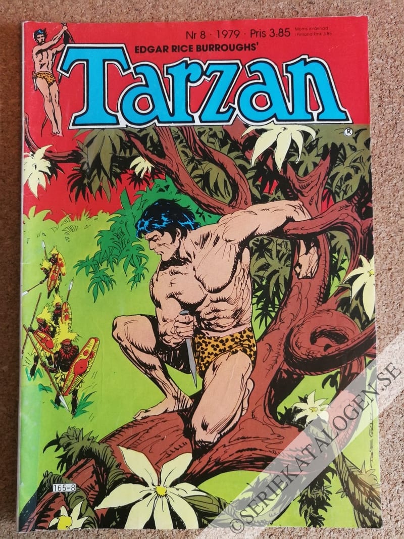 Framsida på Tarzan #8 (1979)
