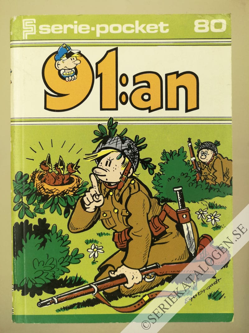 Framsida på Seriepocket #80 - 91:an (1979)
