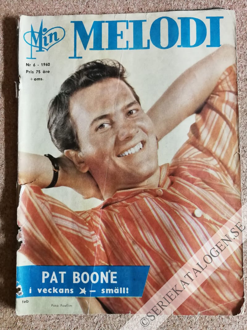 Framsida på Min melodi #6 (1960)