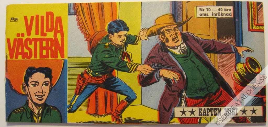 Framsida på Vilda Västern #10 (1964)