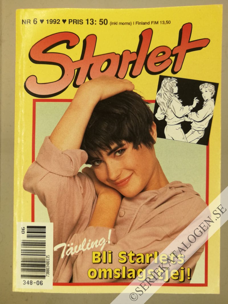 Framsida på Starlet #6 (1992)