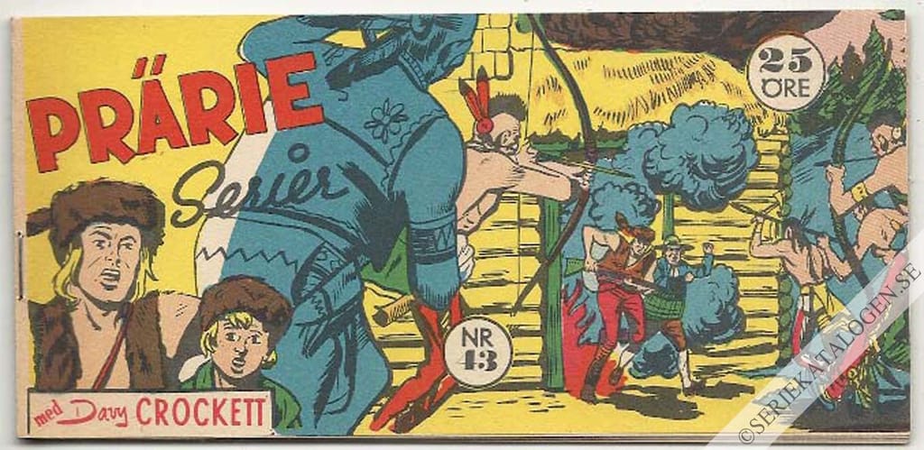 Framsida på Prärie-serier #43 (1958)