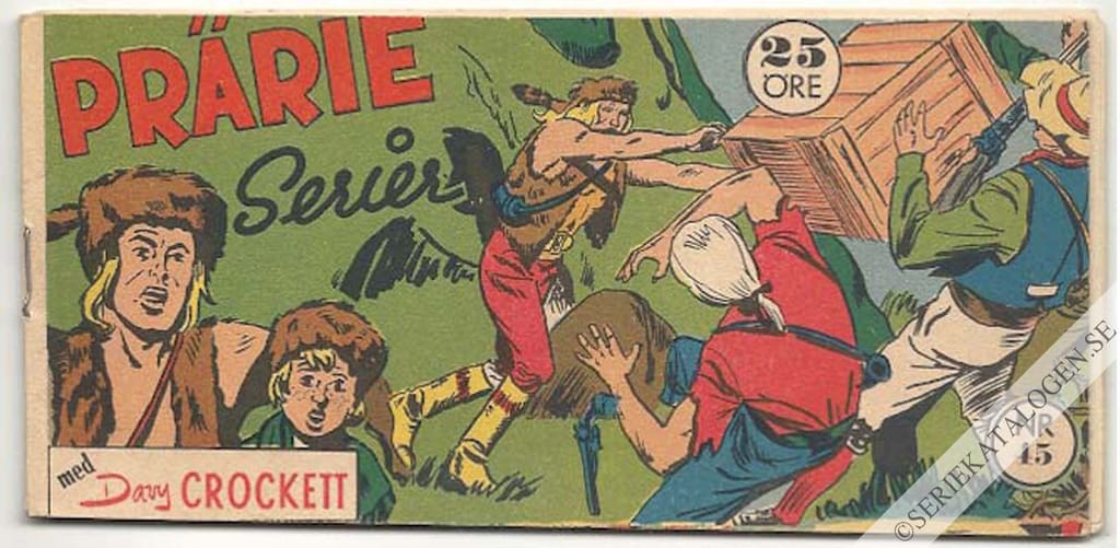 Framsida på Prärie-serier #45 (1957)