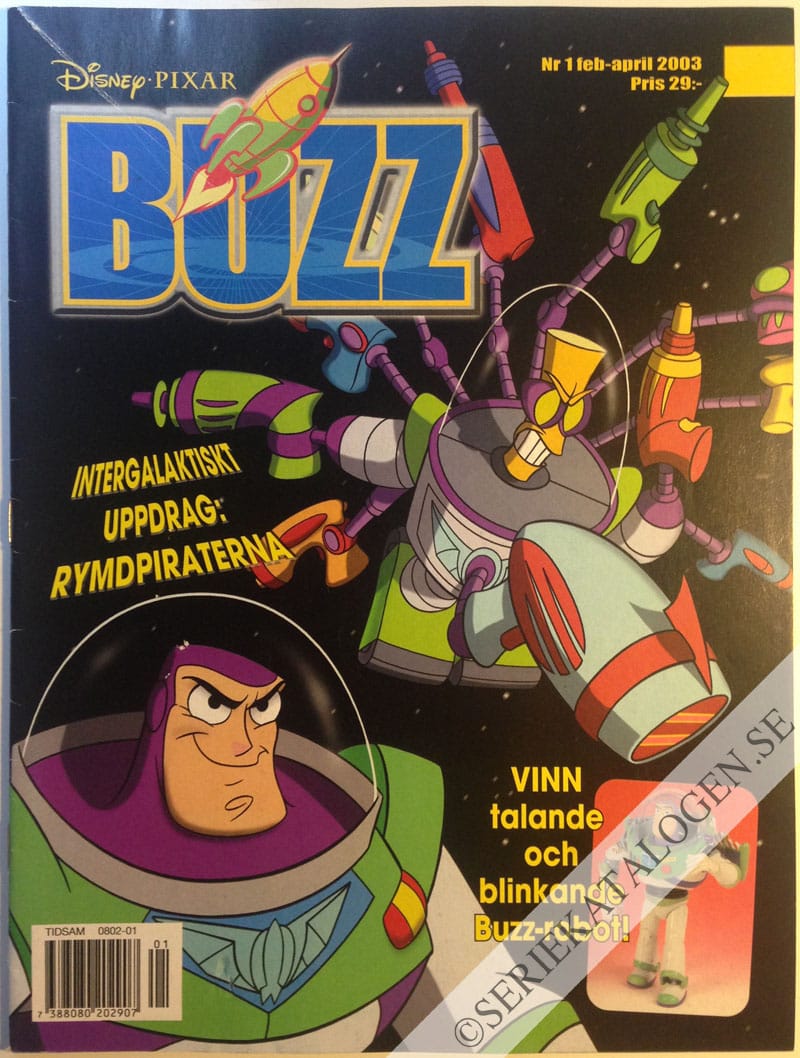 Framsida på Buzz Lightyear #1 (2003)