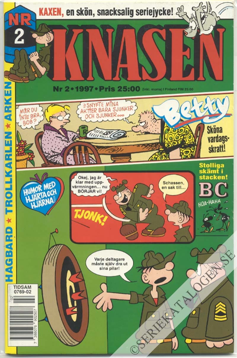 Framsida på Knasen #2 (1997)