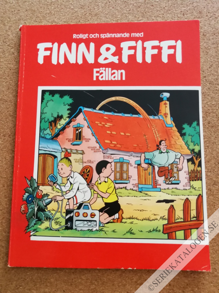Framsida på Finn & Fiffi Fällan (19??)