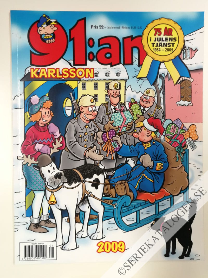 Framsida på 91:an Karlsson # (2009)