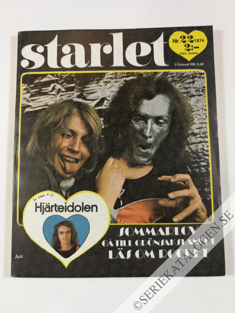 Framsida på Starlet #22 (1974)