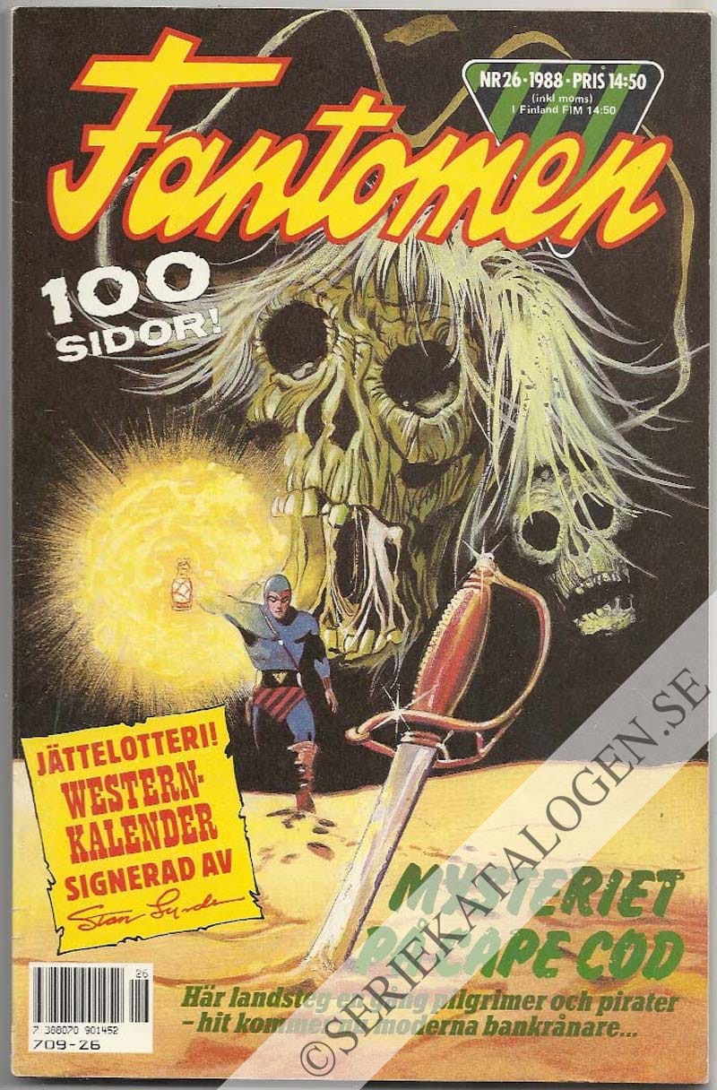 Framsida på Fantomen #26 (1988)