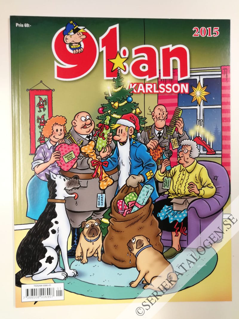 Framsida på 91:an Karlsson # (2015)