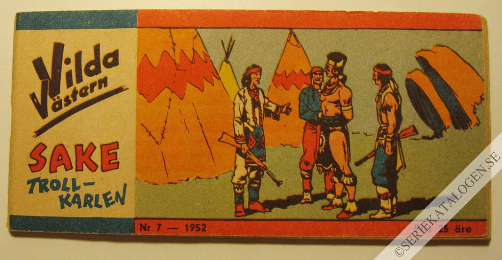 Framsida på Vilda Västern #7 (1952)