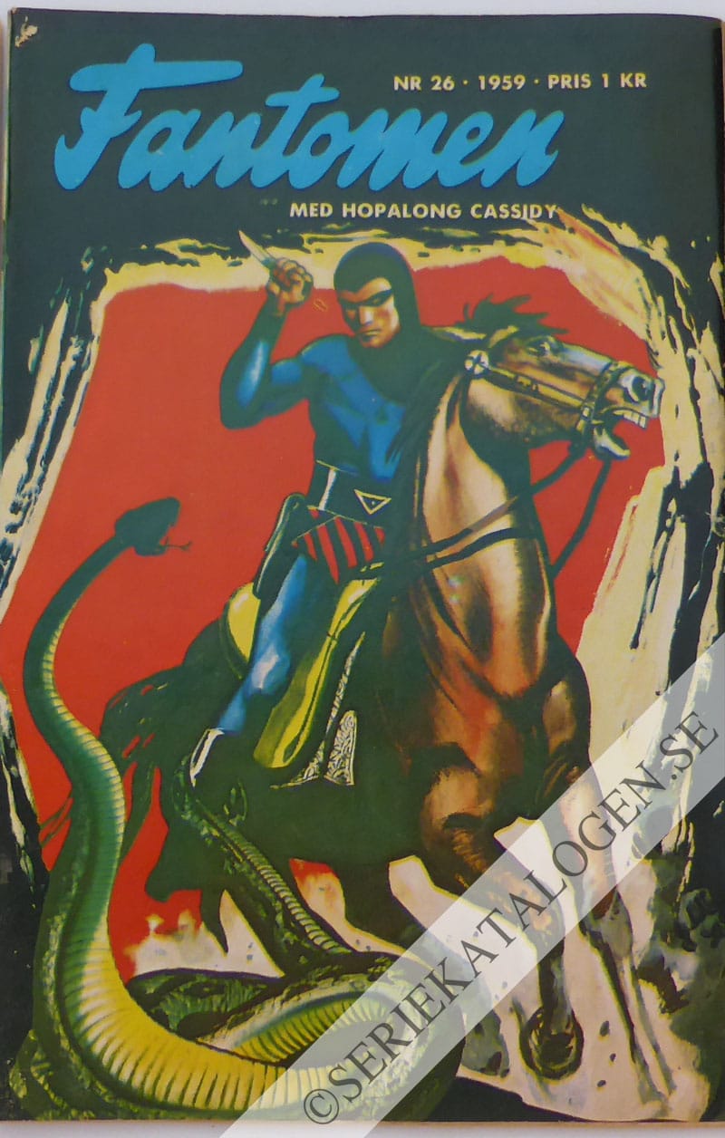 Framsida på Fantomen #26 (1959)
