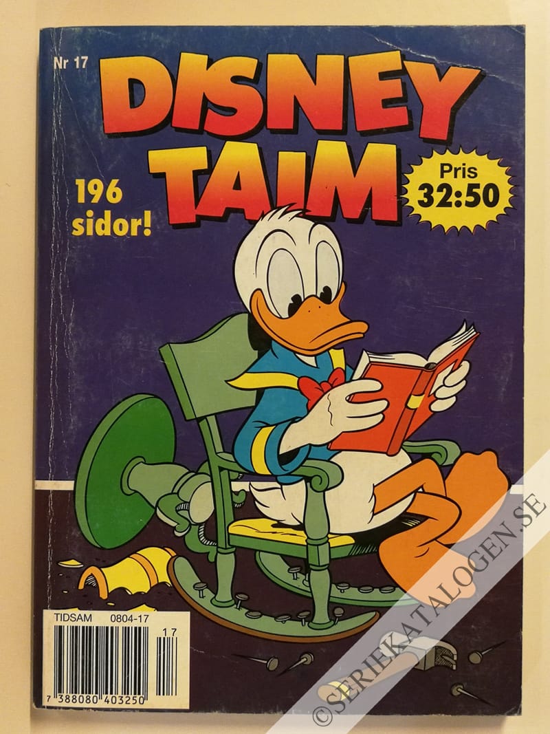 Framsida på Kalle Ankas Disneytajm #17 (1997)