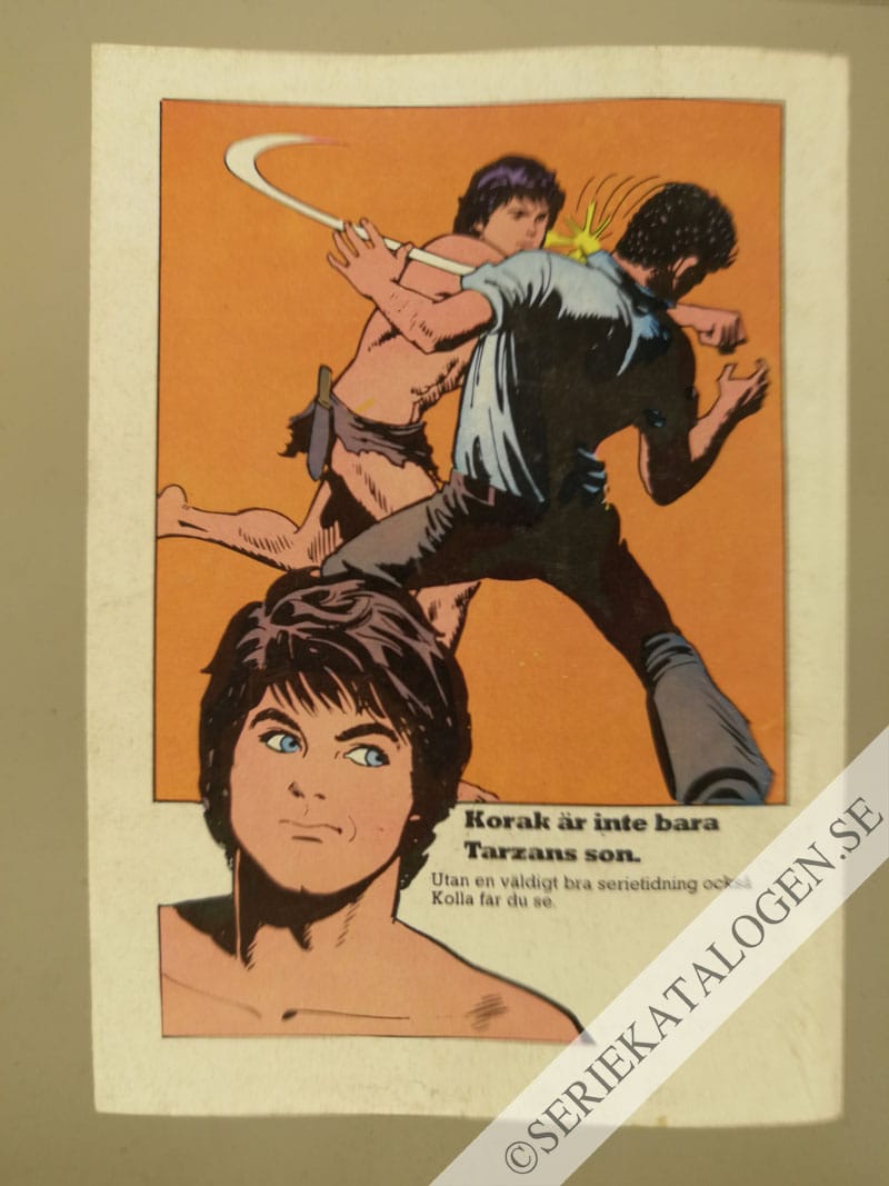 Baksida på Farligt motstånd (1985)
