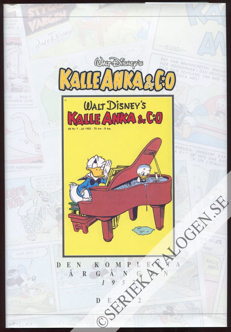 Framsida på Kalle Anka & C:o - den kompletta årgången 1952 del 2 (2001)