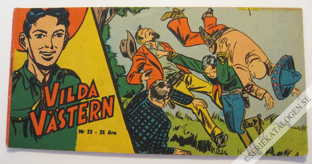Framsida på Vilda Västern #22 (1959)
