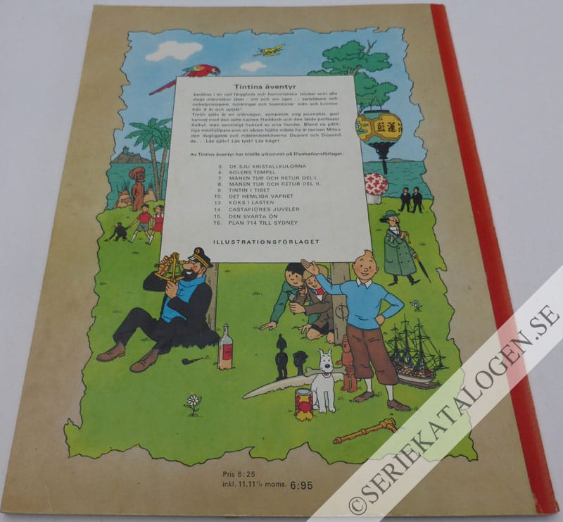 Baksida på Castafiores juveler (1969)