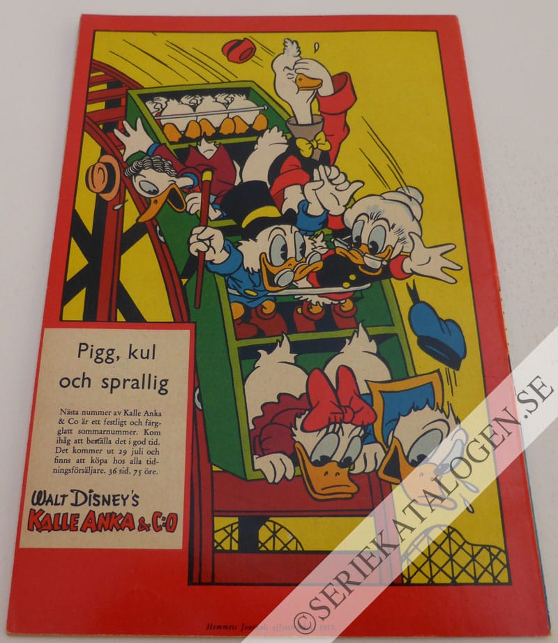 Baksida på Fnatte, Knatte och Tjatte i farten (1955)