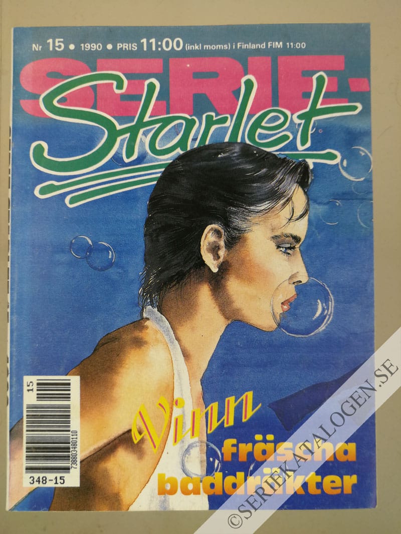 Framsida på Seriestarlet #15 (1990)