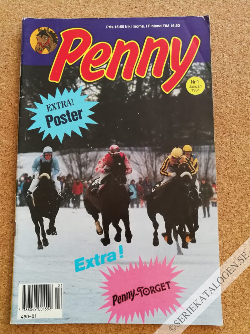 Framsida på Penny #1 (1991)
