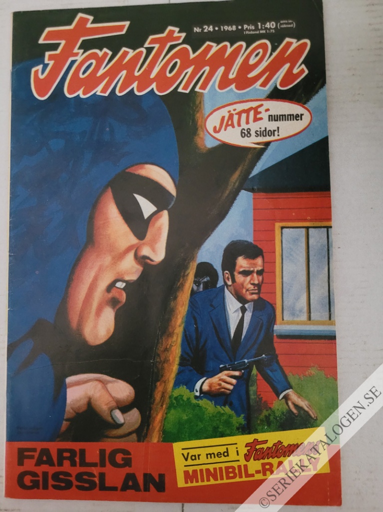 Framsida på Fantomen #24 (1968)