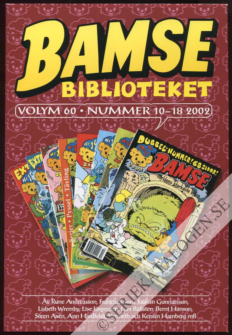 Framsida på Bamsebiblioteket #60 (2014)